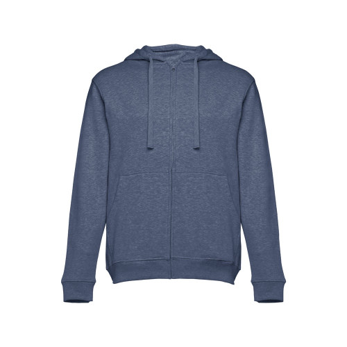 THC AMSTERDAM. Sudadera para hombre, con cremallera y capucha