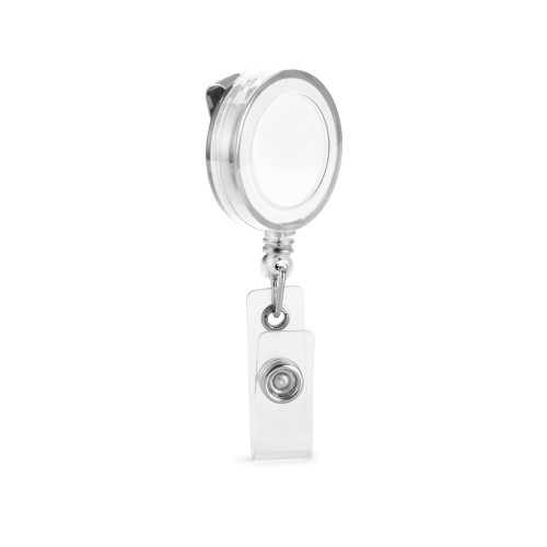 YEATS. Porta credencial extensible con clip metálico