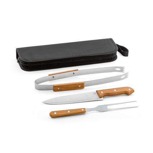 GRILL. Juego de utensilios para barbacoa