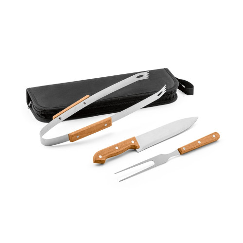 GRILL. Juego de utensilios para barbacoa