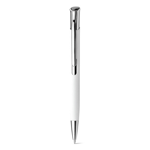 OLAF SOFT. Bolígrafo de aluminio con acabado de goma