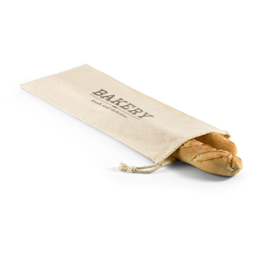 MONCO. Bolsa para el pan de algodón 100%