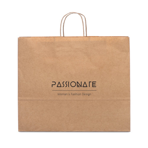KIRA. Bolsa de papel kraft (115 g/m²)