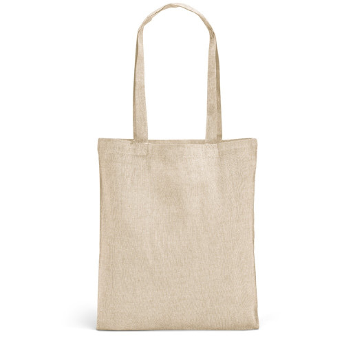 RYNEK. Bolsa con algodón reciclado (70%), poliéster (30% rPET) (140 g/m²)