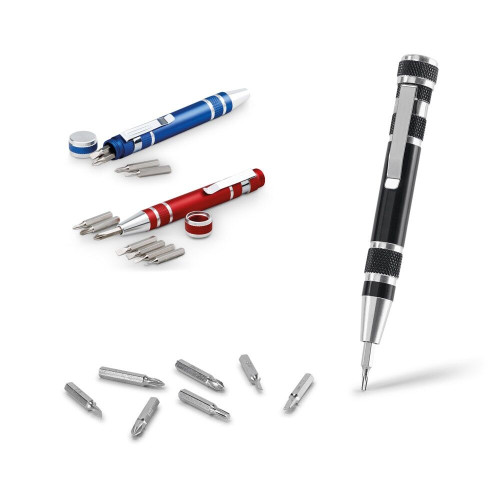 TOOLPEN. Juego de destornilladores de punta redonda