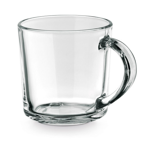 SOFFY. Taza de vidrio de 230 mL