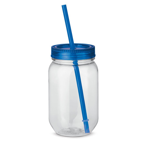 STRAW. Taza con pajita 550 ml
