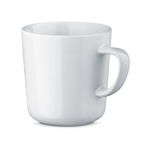 MOCCA WHITE. Taza de cerámica de 270 mL