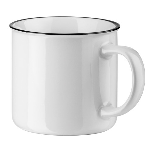 VERNON WHITE. Taza de cerámica de 340 ​​ml