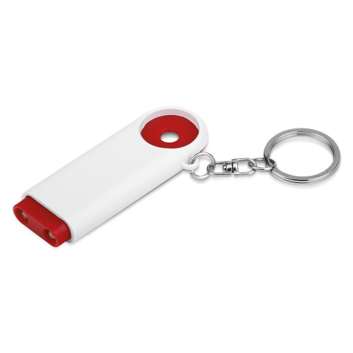 TOKEN. Llavero de monedas para carro de supermercado