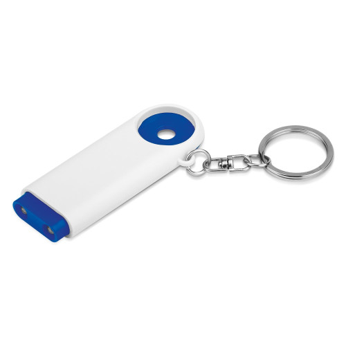 TOKEN. Llavero de monedas para carro de supermercado