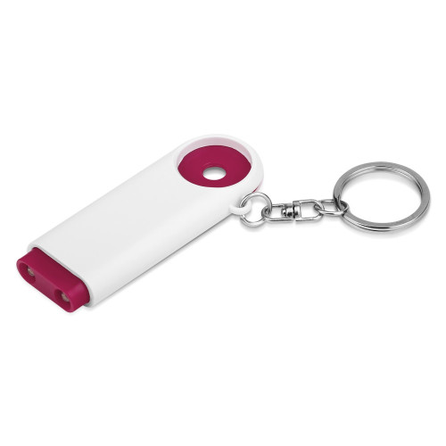 TOKEN. Llavero de monedas para carro de supermercado