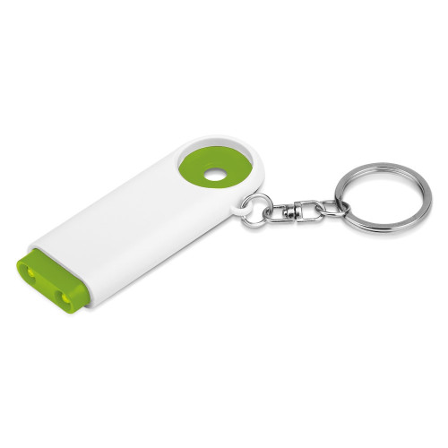TOKEN. Llavero de monedas para carro de supermercado