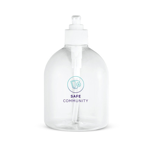 REFLASK 500. Frasco con dosificador fabricado en PET y PP, 500 mL