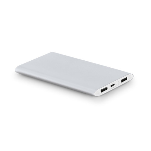 NOBEL. Power bank 7'200 mAh, fabricado en aluminio reciclado (100% rAL)