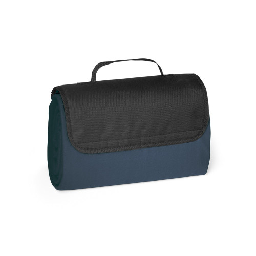 RILEY. Manta polar con asa de transporte y solapa (180 g/m²)