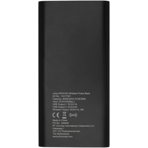 Batería externa inalámbrica de 8000 mAh "Juice"