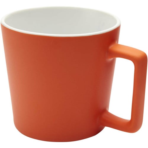 Taza de cerámica de 370 ml con acabado mate "Cali"