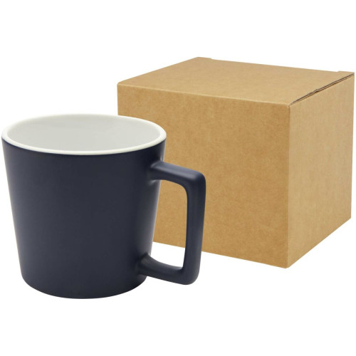 Taza de cerámica de 370 ml con acabado mate "Cali"