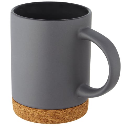 Taza de cerámica de 425 ml con base de corcho "Neiva"