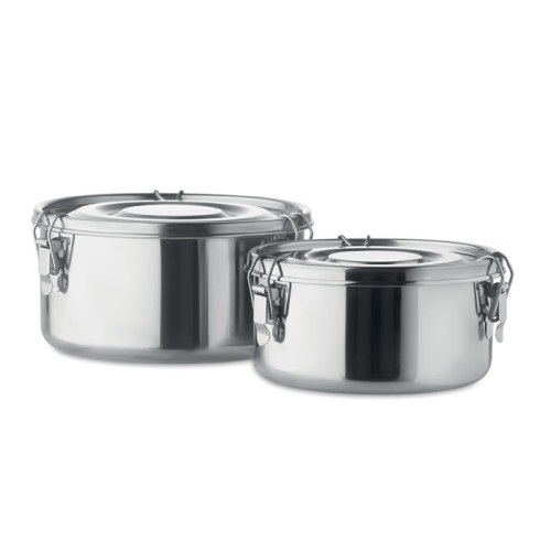 ELLES Set fiambreras de acero inox.