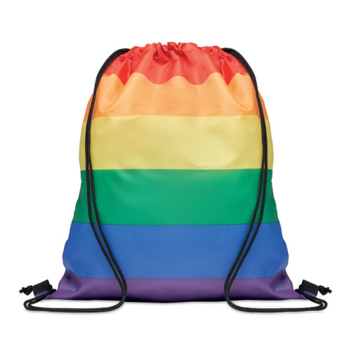 BOW Bolsa cuerdas rainbow de RPET