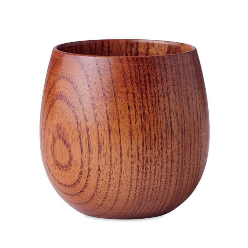 OVALIS Vaso de madera de roble 250 ml
