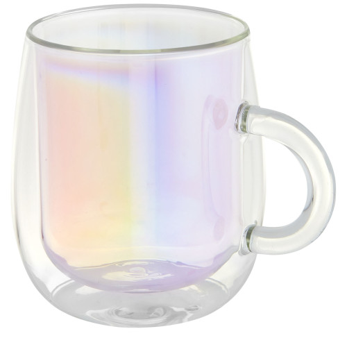 Taza de vidrio de 330 ml "Iris"