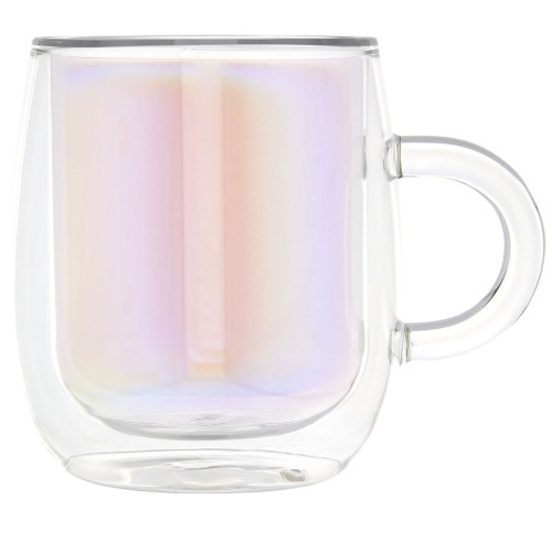 Taza de vidrio de 330 ml "Iris"