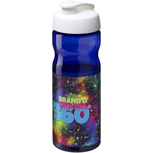 Bidón deportivo de 650 ml con tapa Flip H2O Active® "Base Tritan™"