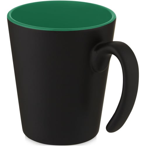 Taza de cerámica con asa de 360 ml Oli