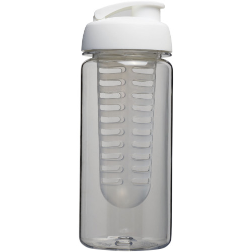 Bidón deportivo con tapa flip e infusor de 600 ml