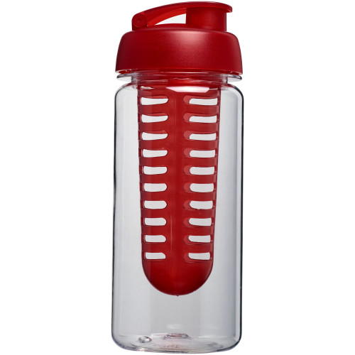 Bidón deportivo con tapa flip e infusor de 600 ml