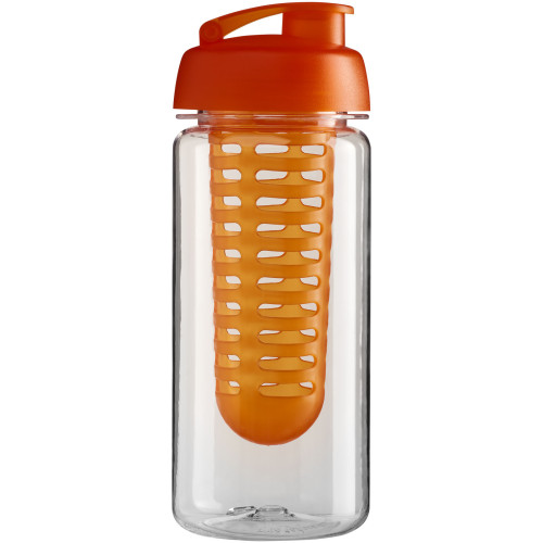 Bidón deportivo con tapa flip e infusor de 600 ml