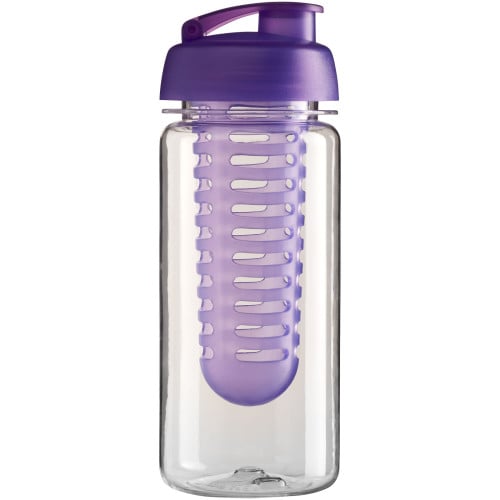 Bidón deportivo con tapa flip e infusor de 600 ml