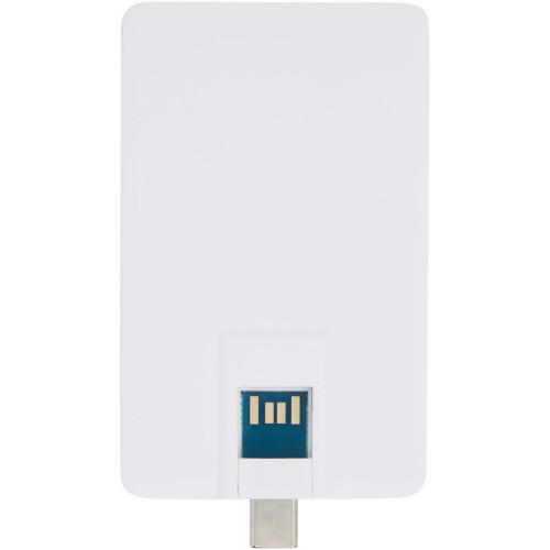 Memoria USB de 64 GB con tipo C y USB A 3.0 "Duo slim"