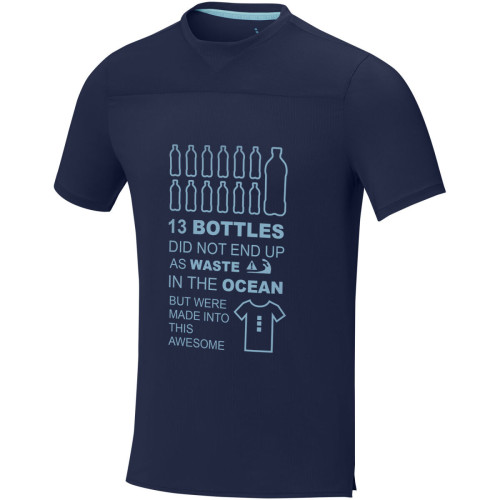 Camiseta Cool fit de manga corta para hombre en GRS reciclado "Borax"