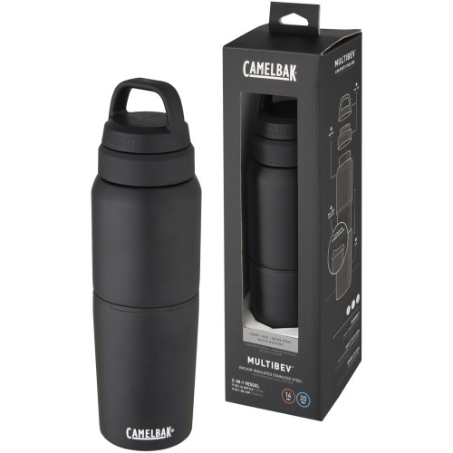 CamelBak® bidón de acero inoxidable con aislamiento al vacío de 500 ml y vaso de 350 ml "MultiBev"