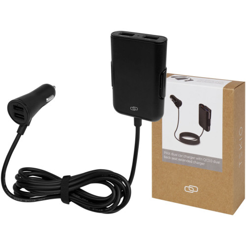Cargador doble para todo el coche QC 3.0 "Pilot"