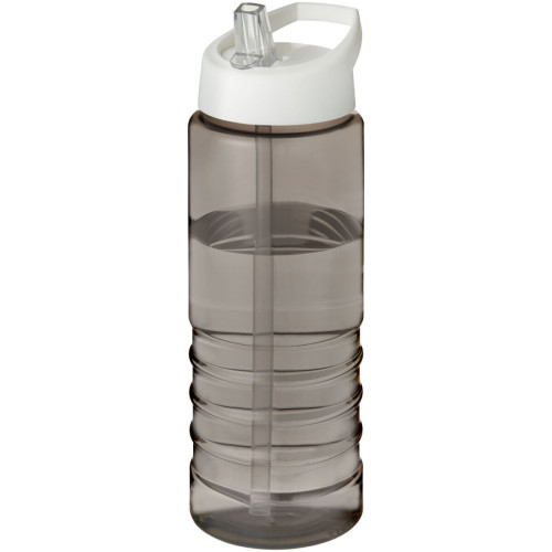 Bidón deportivo con tapa con boquilla de 750 ml "H2O Active® Eco Treble" 