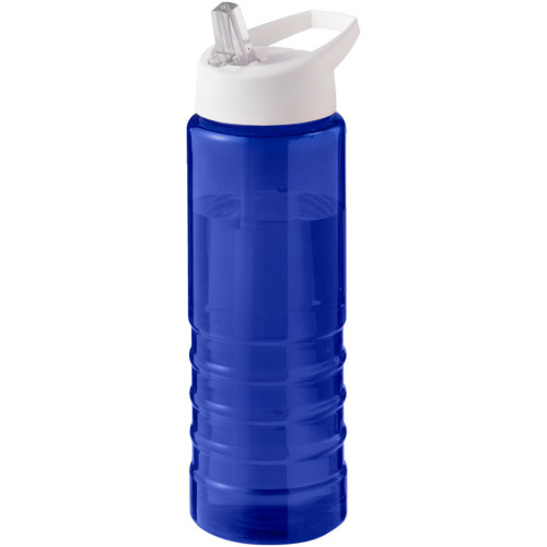 Bidón deportivo con tapa con boquilla de 750 ml "H2O Active® Eco Treble" 