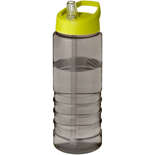 Bidón deportivo con tapa con boquilla de 750 ml "H2O Active® Eco Treble" 