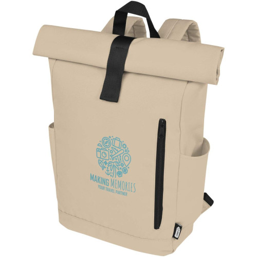 Mochila enrollable de 15,6" GRS RPET de 18 L "Byron"