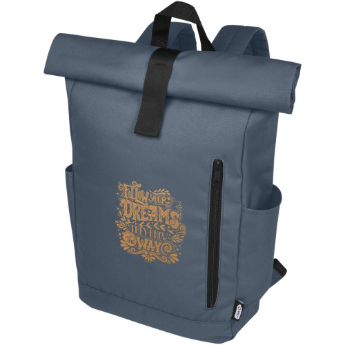 Mochila enrollable de 15,6" GRS RPET de 18 L "Byron"