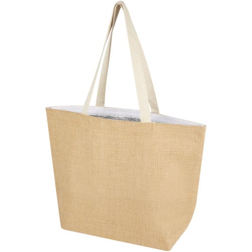 Bolsa Tote isotérmica de yute de 300 g/m² de 12 L "Juta"