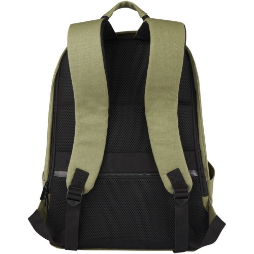 Mochila antirrobo de 18 L para portátil de 15,6" de lona reciclada GRS "Joey"