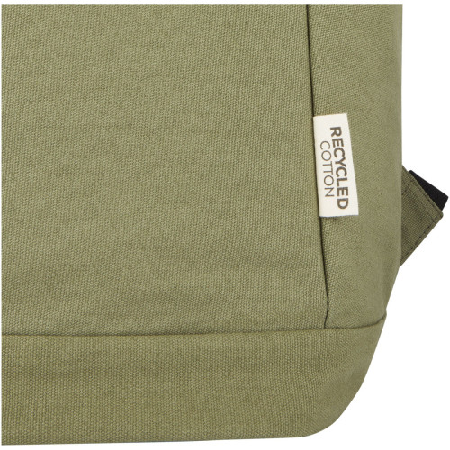 Mochila antirrobo de 18 L para portátil de 15,6" de lona reciclada GRS "Joey"