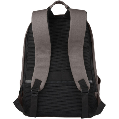 Mochila antirrobo de 18 L para portátil de 15,6" de lona reciclada GRS "Joey"