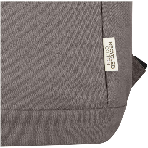 Mochila antirrobo de 18 L para portátil de 15,6" de lona reciclada GRS "Joey"