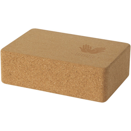 Bloque de corcho para yoga "Trikona"